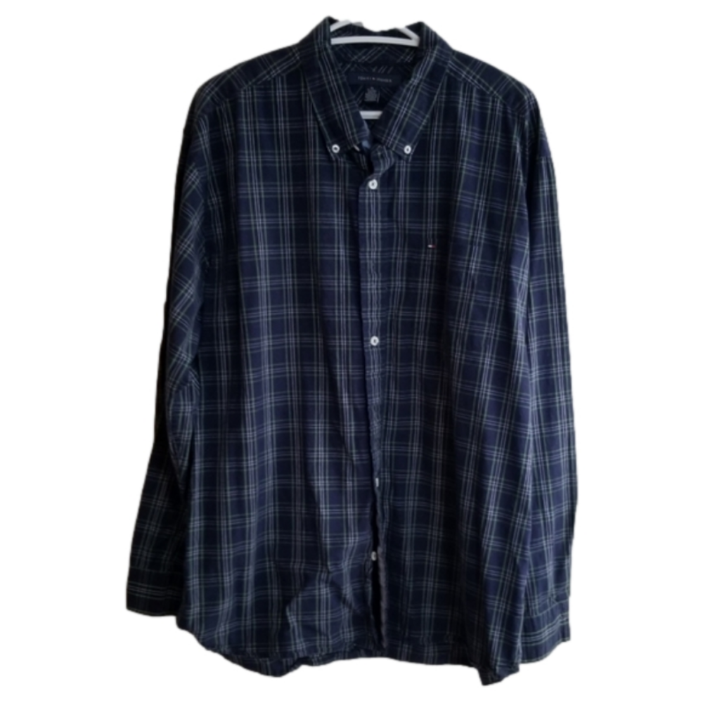 Tommy Hilfiger Long Sleeve Multicolour Button Down Size XL
